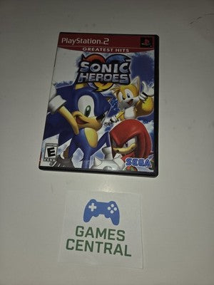 Sonic Heroes: Greatest Hits (Sony Playstation 2, 2004) CIB COMPLETE