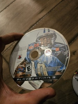 Madden 2008 (Sony Playstation 3 PS3, 2007) DISC ONLY