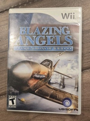 Blazing Angels: Squadrons of WWII (Nintendo Wii, 2007) CIB COMPLETE