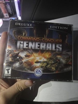 Command & Conquer Generals And Zero Hour Expansion Deluxe Ed PC 4 Disc 2003