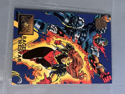 1994 Marvel Universe Rage And Firestar Fleer Card #73 Base Card