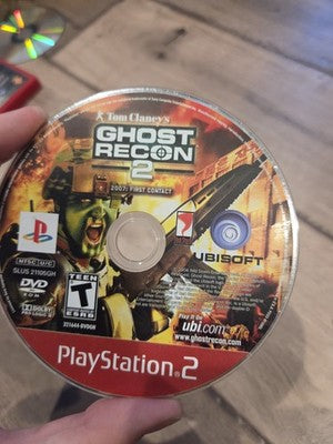 Tom Clancy's Ghost Recon 2 Greatest Hits (Sony PlayStation 2, 2004) DISC ONLY