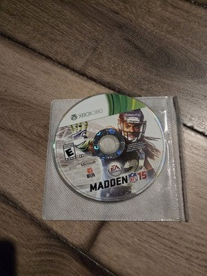 Madden NFL 15 (Microsoft Xbox 360, 2014) DISC ONLY