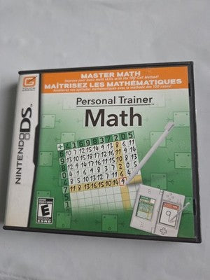 Personal Trainer Math (Nintendo DS, 2009) CIB COMPLETE
