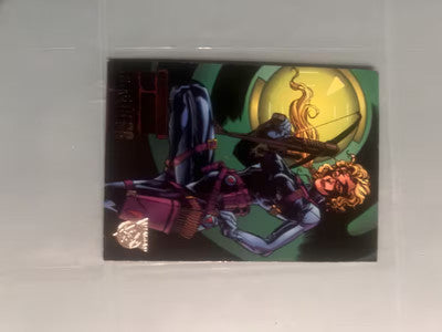 1996 DC Marvel Amalgam Comics Huntress #5 Fleer/Skybox