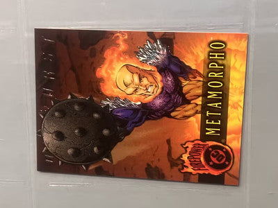 1996 DC Outburst Maximum Firepower Metamorpho # 08 Base Card