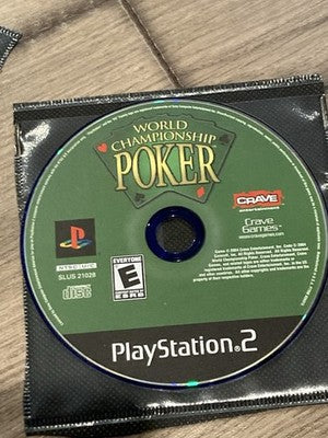 World Championship Poker (Sony PlayStation 2, 2004) DISC ONLY