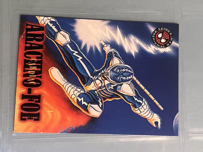 1996 Marvel Spider-Man Premium Arachino-Foe Cardiac # 7 Card