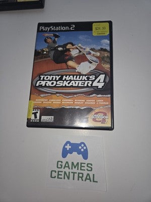 Tony Hawk's Pro Skater 4 (Playstation 2, 2002) CIB COMPLETE