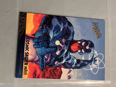 1995 Fleer Marvel Ultra Spider-Man Cosmic Spiderman Milestones # 90 Base Card