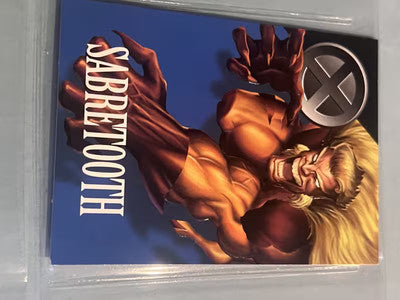 1996 Marvel Vision Sabretooth Fleer / Skybox # 47