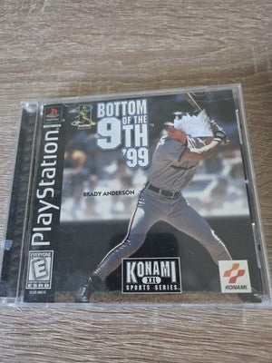 Bottom of the 9th '99 (Sony PlayStation 1 PS1, 1998) CIB COMPLETE
