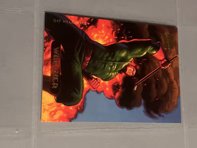 1994 Marvel Masterpieces Wrecker # 138 Base Card