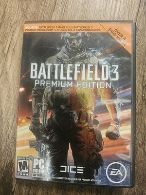 Battlefield 3: Premium Edition (Playstation 3, 2012) CIB COMPLETE