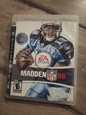 Madden NFL 08 (Sony PlayStation 3 PS3, 2007) CIB COMPLETE