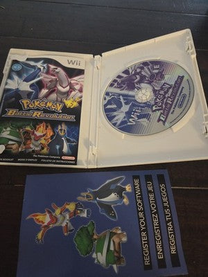 Pokemon Battle Revolution (Nintendo Wii, 2007) CIB COMPLETE WITH INSERTS