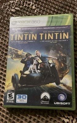 Adventures of Tintin: The Game (Microsoft Xbox 360, 2011) BRAND NEW SEALED