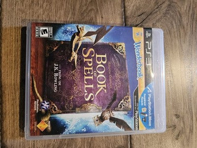 Wonderbook: Book of Spells (Playstation 3, 2012) NO MANUAL