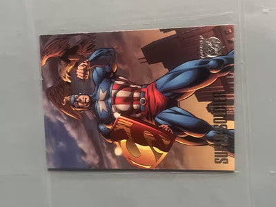 1996 DC Marvel Amalgam Comics Super-Soldier # 1 Fleer/SkyBox