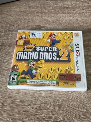New Super Mario Bros. 2 (Nintendo 3DS, 2012) CIB COMPLETE