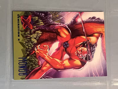 1995 Fleer Ultra Marvel X-Men Generation X: Mondo # 75 Card