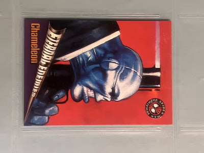 1996 Marvel Spider-Man Premium Eternal Enemies Chameleon # 64 Card