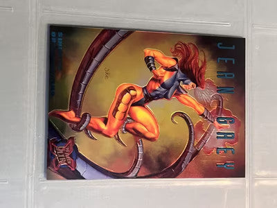 1995 Fleer Ultra X-Men Sinister Observations Jean Grey # 6 / 10 Limited Edition