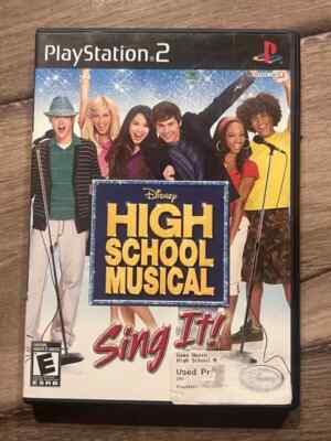 High School Musical Sing It (Sony Playstation 2, 2007) CIB