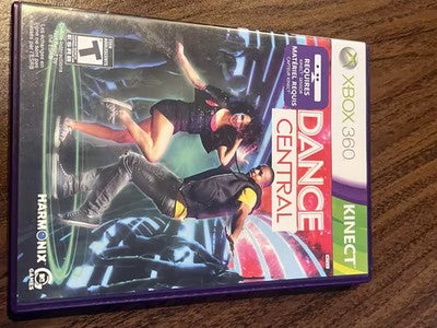 Dance Central (Microsoft Xbox 360, 2010) CIB COMPLETE