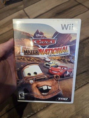 Cars Mater-National Championship (Nintendo Wii, 2007) NO MANUAL
