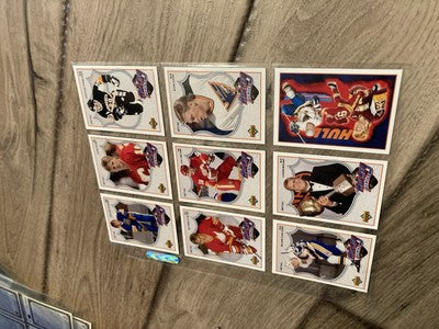 1991-92 Upper Deck Hockey Heroes BRETT HULL Complete Insert Set 10 cards