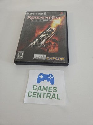 Resident Evil Outbreak (Sony Playstation 2, 2004) NO MANUAL