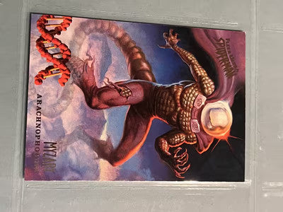 1995 Fleer Marvel Ultra Spider-Man Myzary Arachnophobias # 148 Base Card