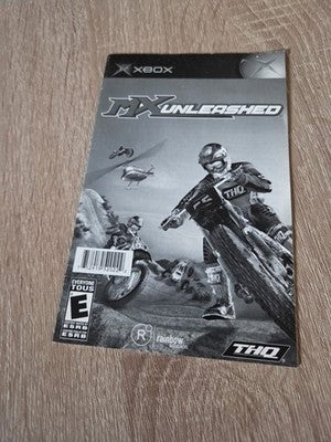 MX Unleashed (Original Microsoft Xbox) MANUAL ONLY