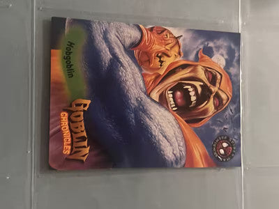 1996 Marvel Spider-Man Premium Goblin Chronicles Hobgoblin #85 Base Card