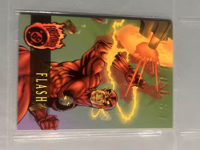 1996 DC Comics Outburst Firepower Flash # 68 Trading Card