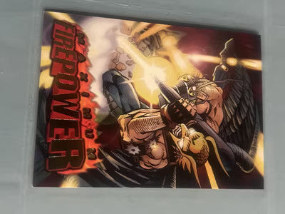 1996 DC Outburst Maximum Firepower Hawkman Hits From Above #4 of 20