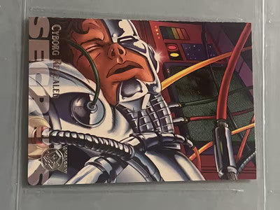 1996 DC Marvel Amalgam Comics Cyborg Revealed # 58 Base Card