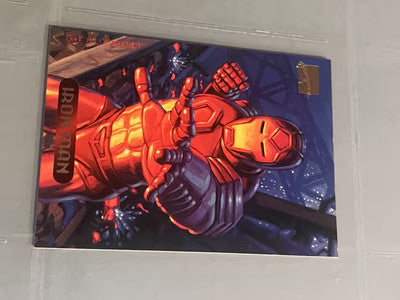 1994 Marvel Masterpieces Iron Man Fleer # 56 Base Card