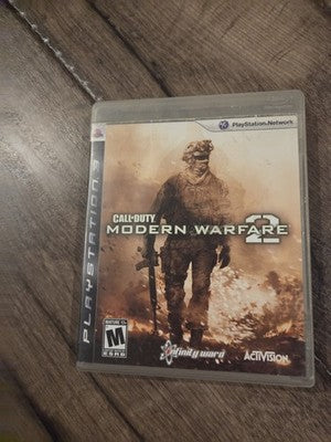 Call of Duty Modern Warfare 2 (PlayStation 3 PS3, 2009) NO MANUAL