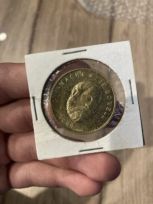 Mackenzie Bowell Prime Minister of Canada Vintage Collectable Token