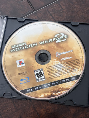 Call of Duty Modern Warfare 2 (Sony Playstation 3 PS3, 2009) DISC ONLY