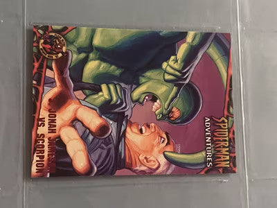 1997 Ultra Marvel Spider-Man J. Jonah Jameson vs. Scorpion # 70 Fleer Card