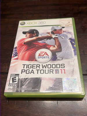 Tiger Woods PGA Tour 11 (Microsoft Xbox 360, 2010) CIB COMPLETE