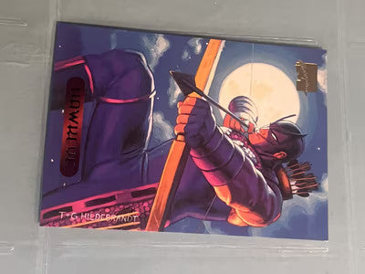 1994 Marvel Masterpieces Hawkeye # 49 Base Card