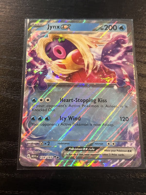 2023 Pokemon Scarlet & Violet 124/165 Jynx EX Double Rare Holo NM