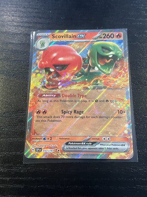 Great Tusk ex - 053/091 - Pokemon Paldean Fates Ultra Rare Card NM