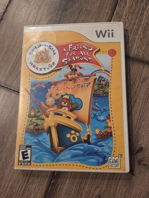 Build-A-Bear Workshop: A Friend Fur All Seasons (Nintendo Wii, 2008) CIB