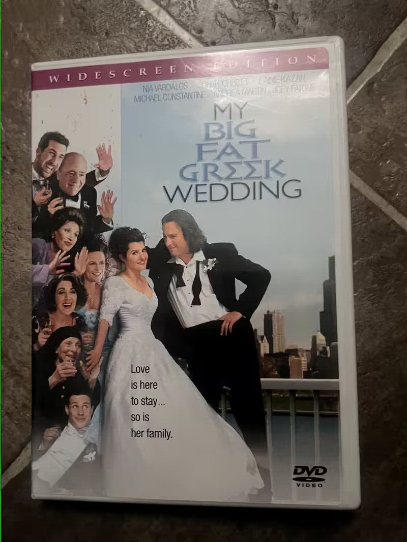 My Big Fat Greek Wedding (DVD, 2003) French Coverart, English / French Audio