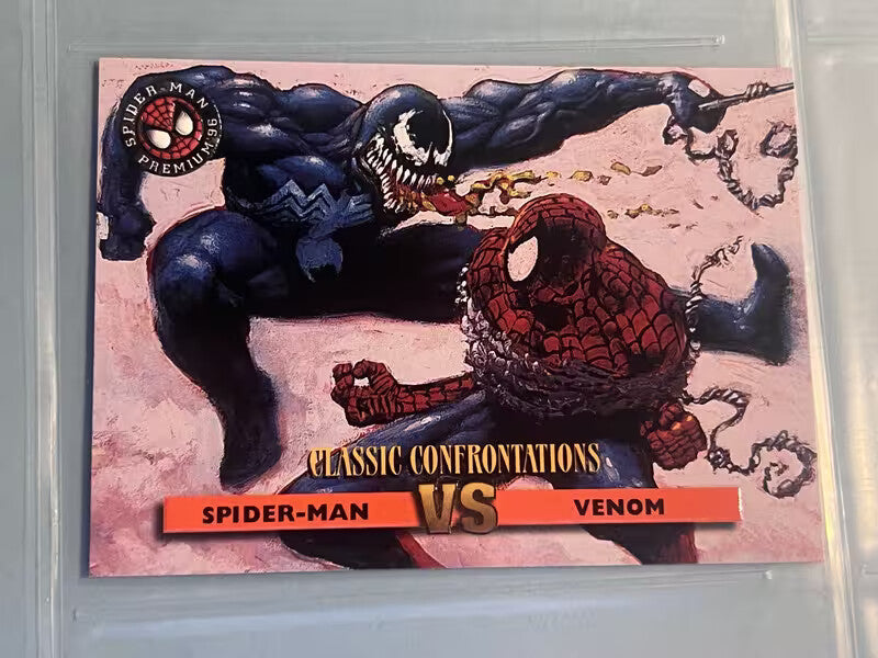 1996 Spider-Man Premium Classic Confrontations Spider-Man vs Venom #41